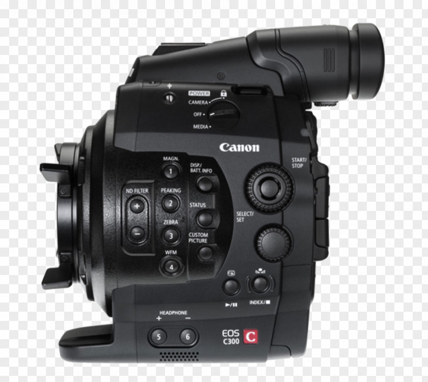 Camera Canon EF Lens Mount EOS C300 Mark II PL PNG
