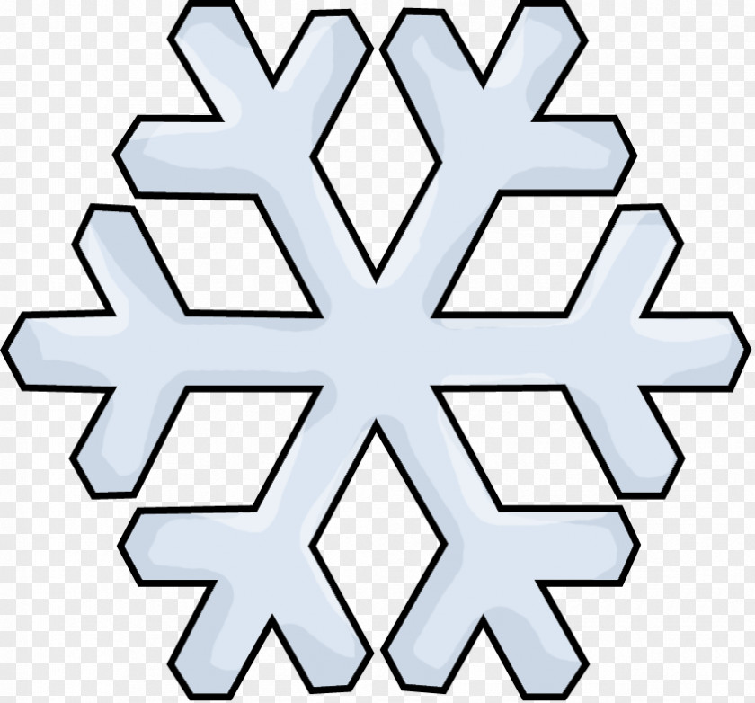Icicle Snowflake Clip Art PNG