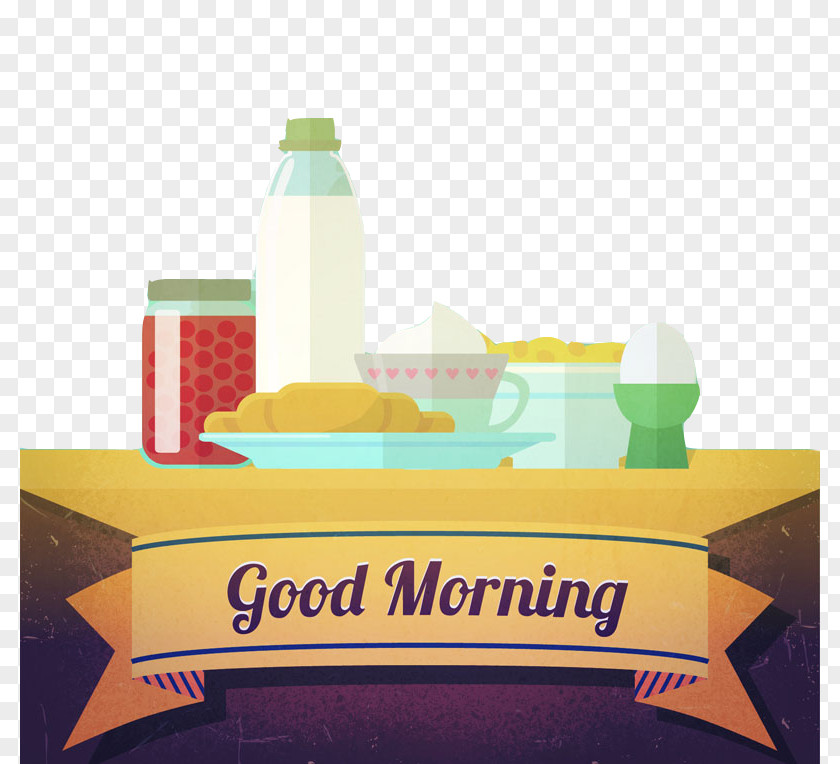 Nutritious Breakfast Croissant Euclidean Vector Morning PNG