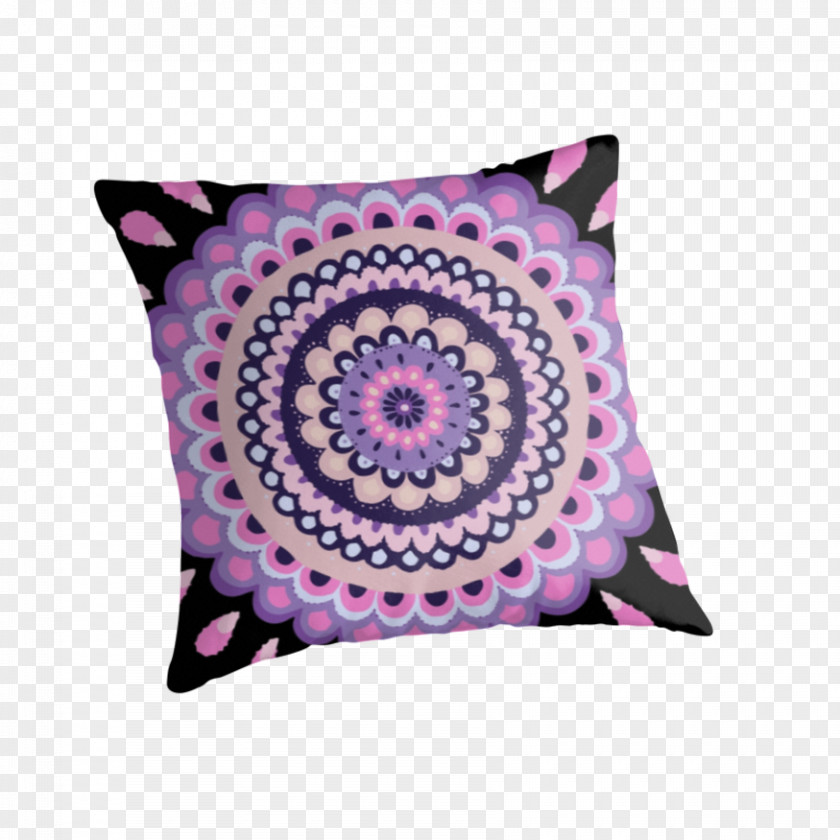 Pillow Throw Pillows Cushion Pink M RTV PNG