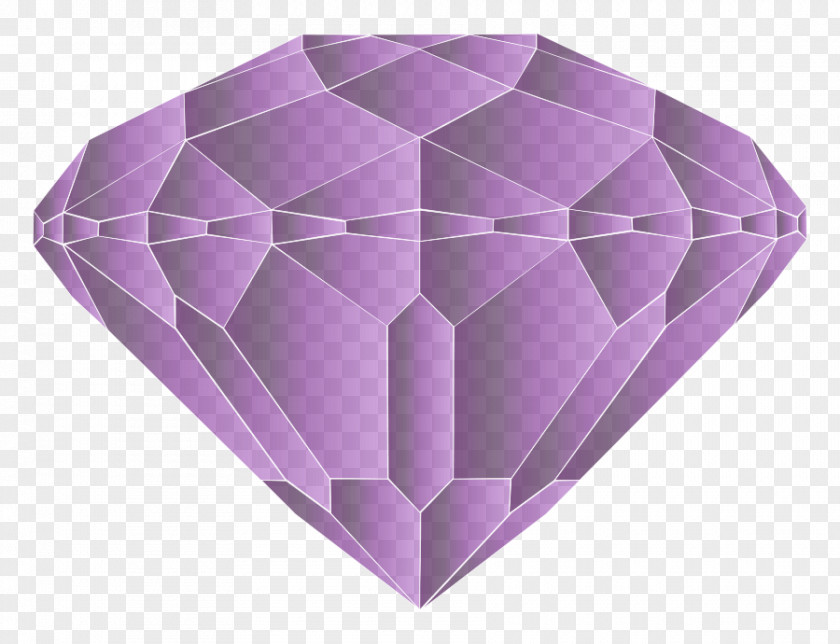Amethyst Gemstone Crystal Diamond Clip Art PNG