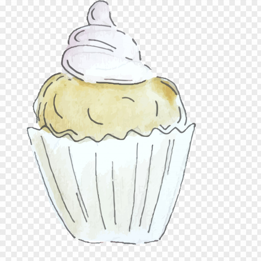 Cartoon Cake Material Cupcake Muffin Cream PNG