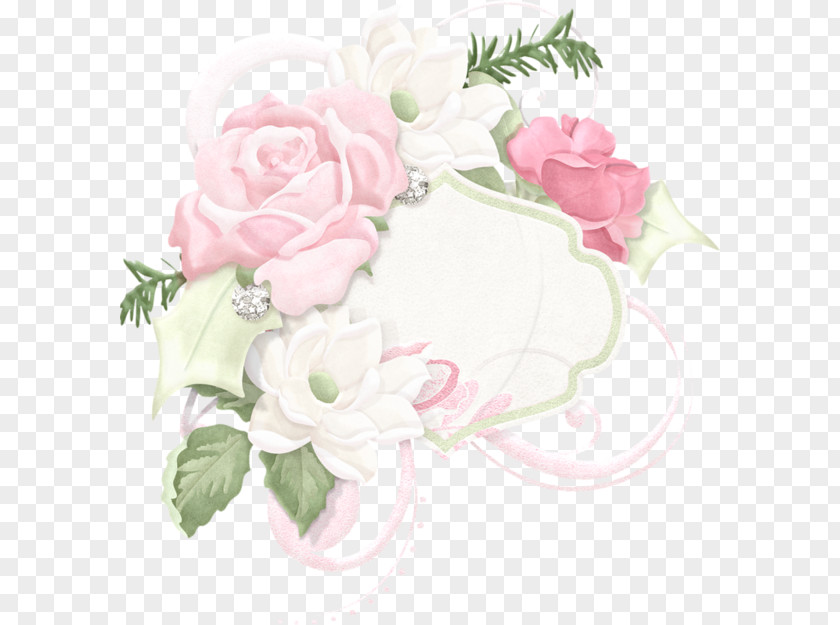 Flower Garden Roses Watercolor Painting PNG
