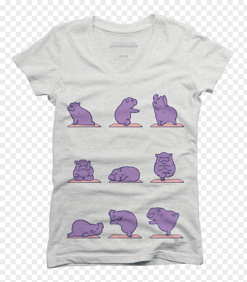 Hippo Long-sleeved T-shirt Hoodie Clothing PNG