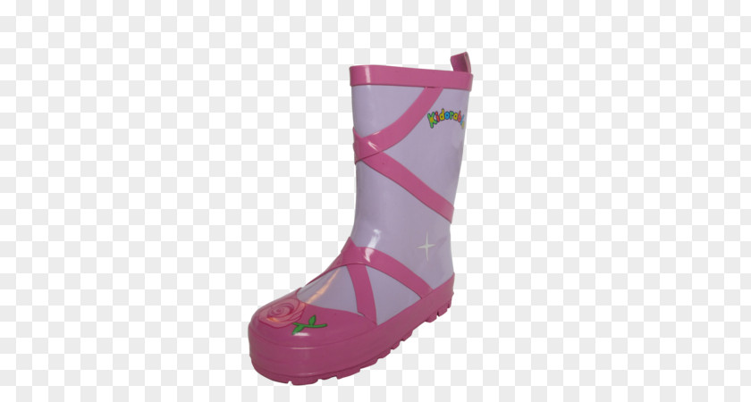 Wellington Boot Snow Pink M Shoe PNG
