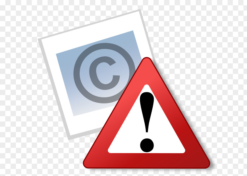 Copyright Warning Clip Art Exclamation Mark Signage Image PNG