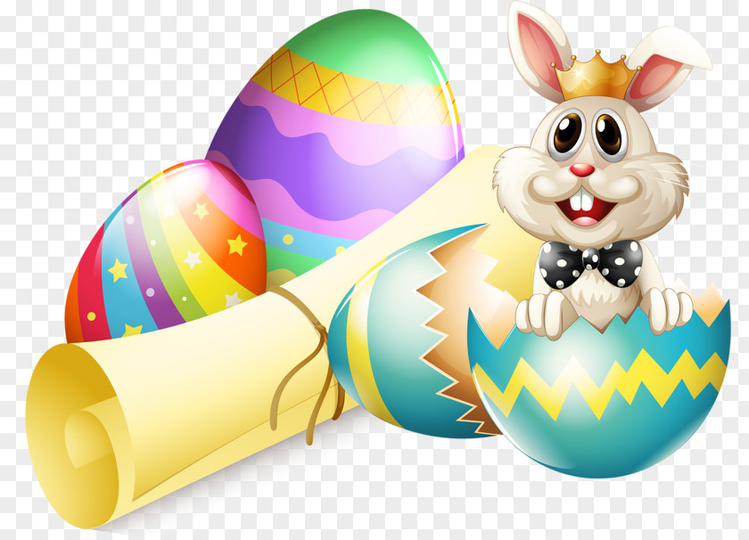 Easter Bunny Egg Vector Graphics Clip Art PNG