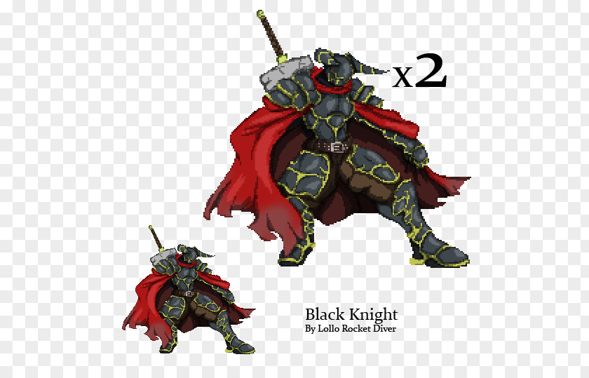 Fortnite Black Knight Figurine Warlord Legendary Creature PNG