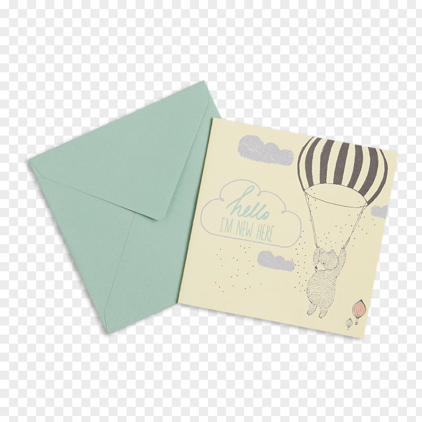 Hairdressing Agency Card Paper Turquoise PNG