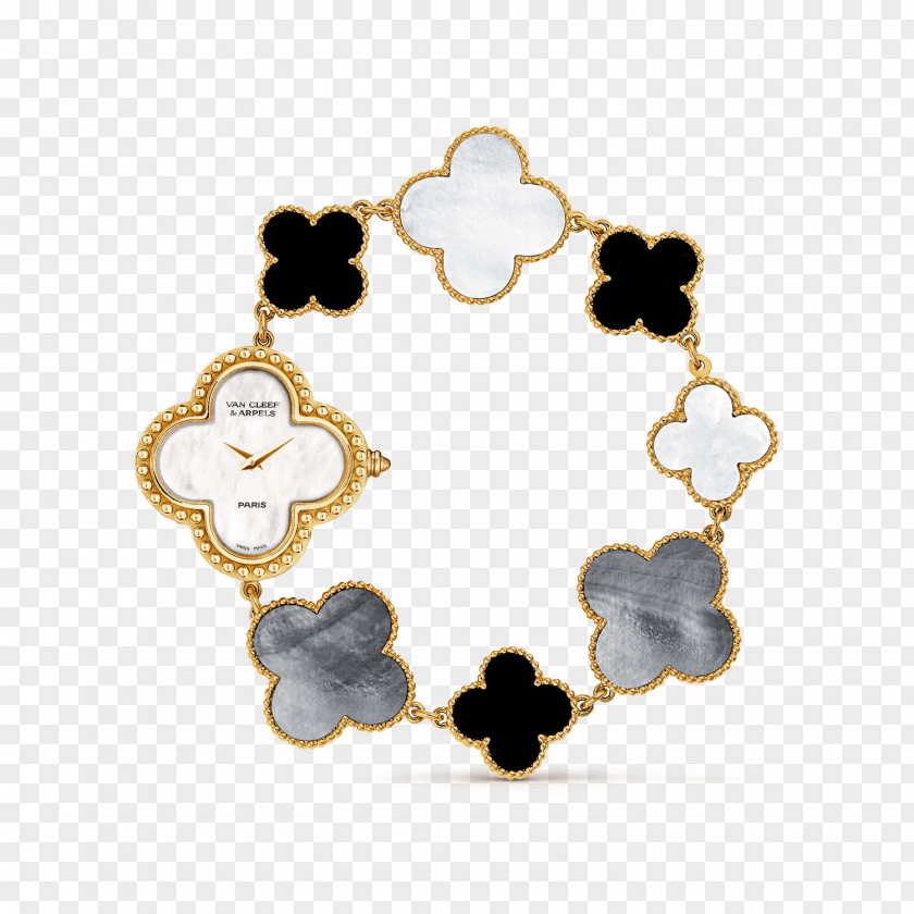 Watch Earring Van Cleef & Arpels Bracelet Jewellery PNG