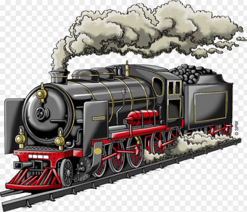 Eisenbahn Steam Locomotive Train Railroad Car PNG