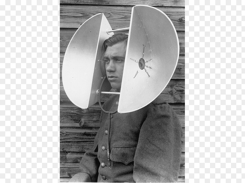 Moose Head Second World War Hearing Loss Anti-aircraft Warfare Acoustic Mirror PNG