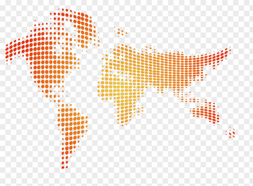 Vector Mosaic Plate Color World Map Organization PNG