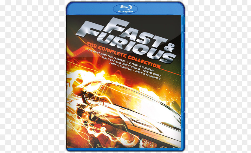 2 Fast Furious Blu-ray Disc The And Film Box Set DVD PNG