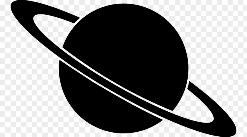 Earth Planet Saturn Silhouette PNG