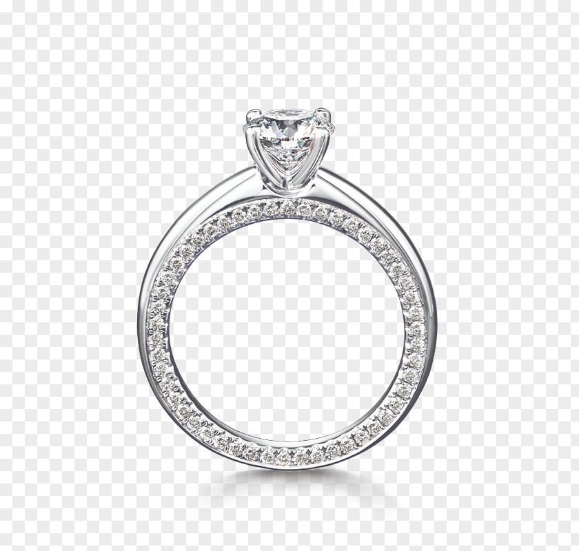 LOVE CIRCLE Engagement Ring Jewellery Diamond Carat PNG