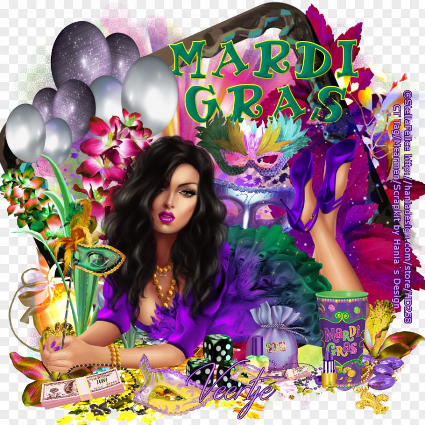 Mardi Gras Flyer Template Lilac Violet Graphic Design Purple PNG