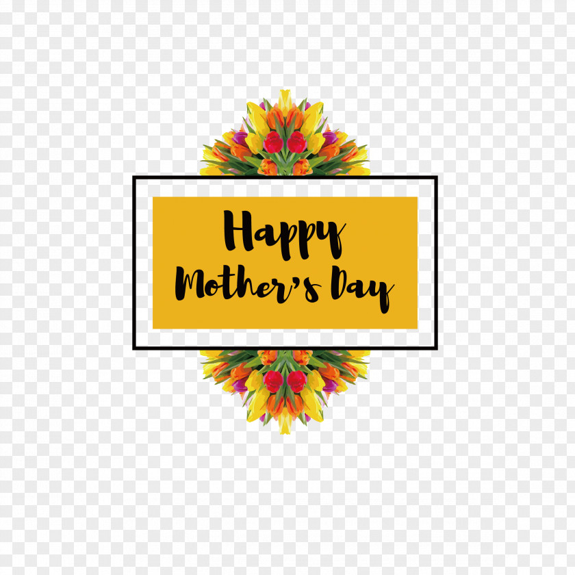 Mother's Day Bouquet Logo Mothers Childrens PNG