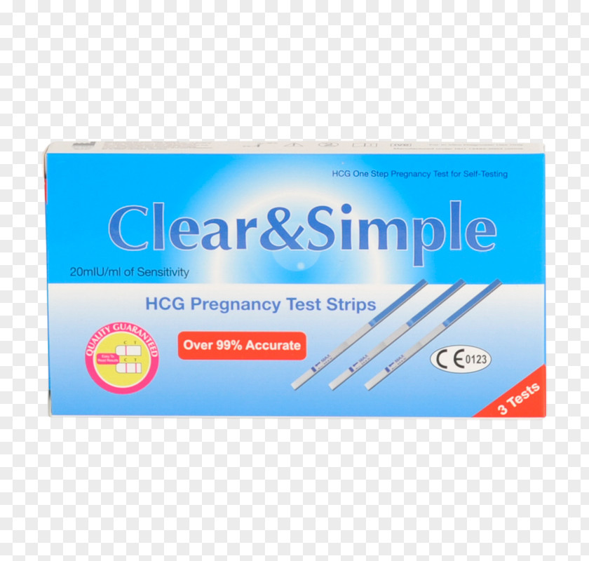 Pregnancy Test HCG Strip Tests Médicaux Rapides Brand PNG