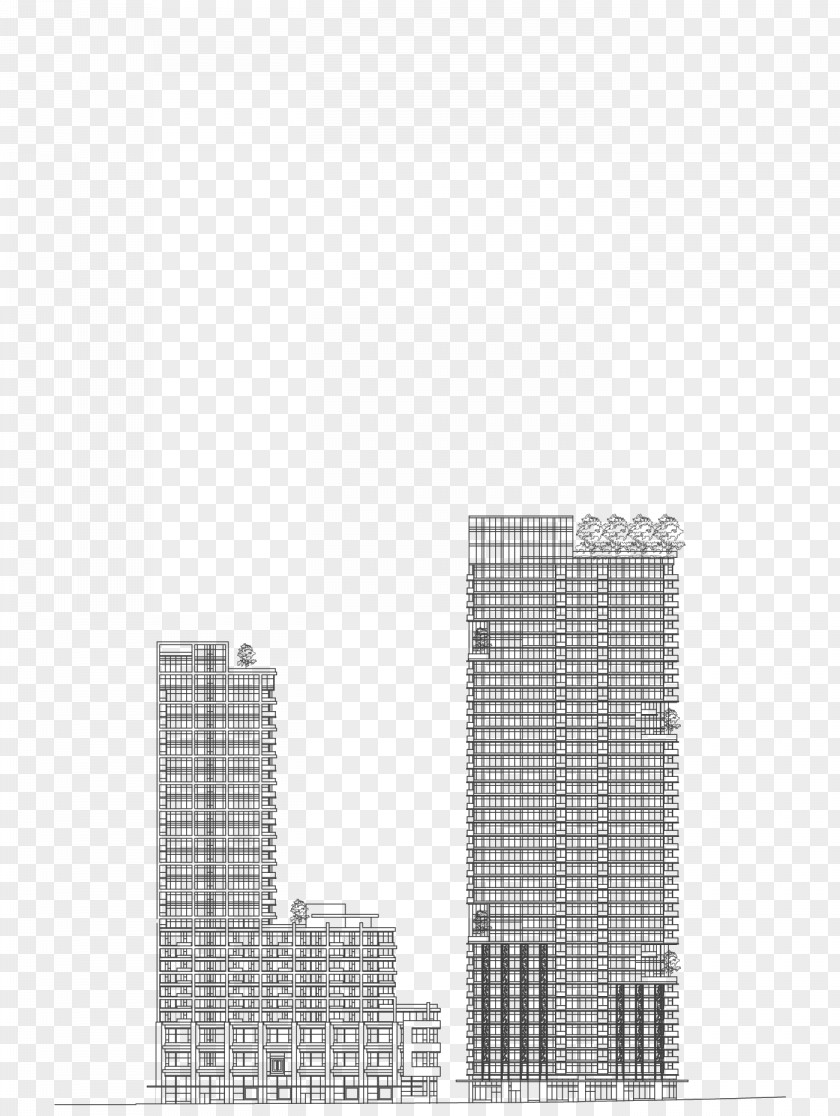 Skyscraper Architecture Facade High-rise Building PNG