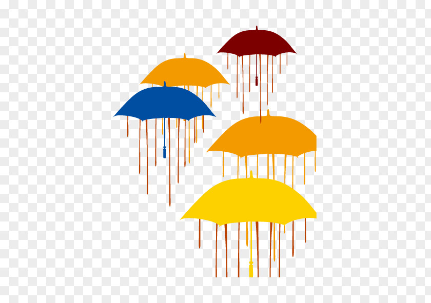 Vector Creative Umbrella Designer PNG