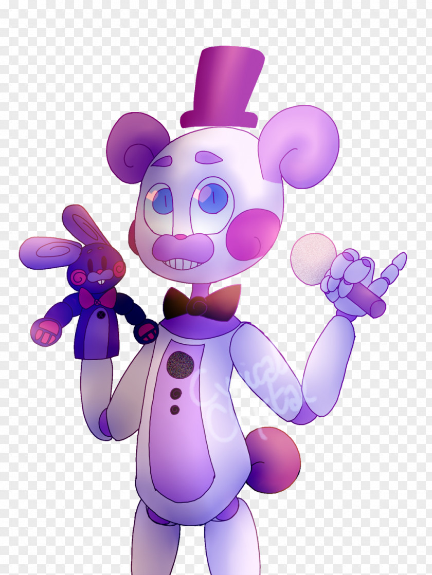 Funtime Freddy Figurine Character Fiction Animated Cartoon PNG