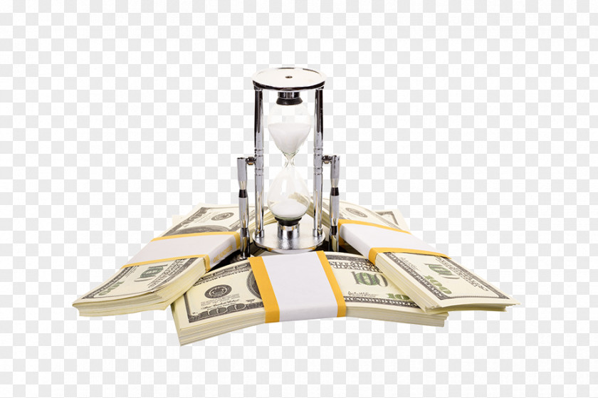 Money Hourglass Finance PNG