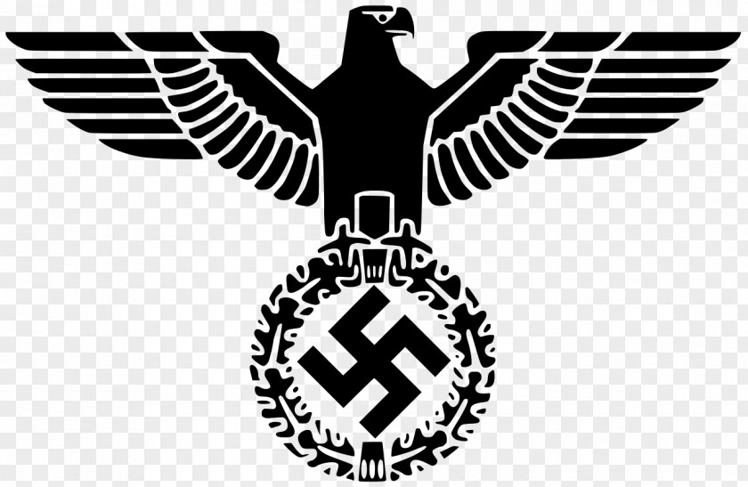 Nazi Germany German Empire Coat Of Arms Reichsadler PNG of arms Reichsadler, solitaire bird in rodrigues clipart PNG