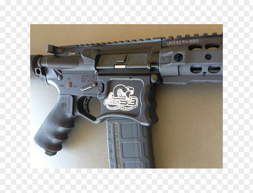 Weapon Trigger Firearm .300 AAC Blackout Receiver Gun Barrel PNG