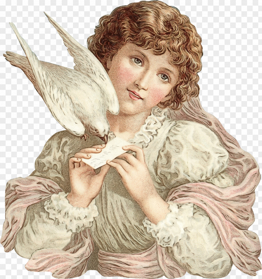 Wing Cupid Angel Ringlet PNG