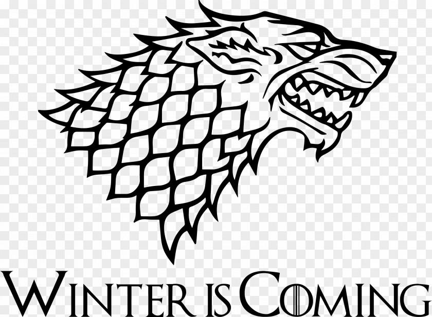 Winter Is Coming A Game Of Thrones Bran Stark House Decal PNG