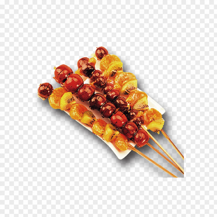 A Sugar-coated Haws Yakitori Tanghulu Sugar Download PNG