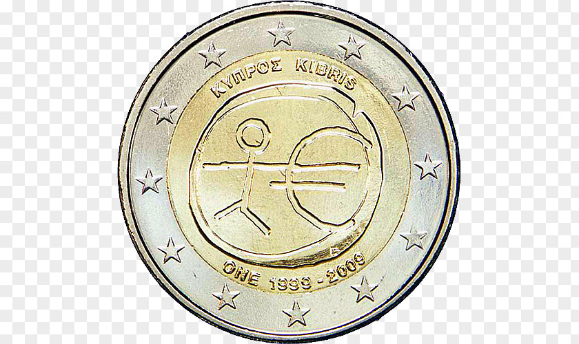 Coin 2 Euro Commemorative Coins PNG