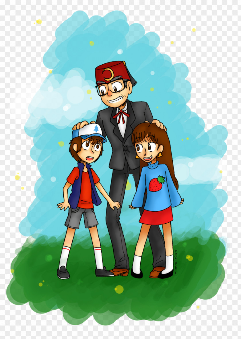 Grunkle Stan Wendy Art Dipper Pines Drawing PNG