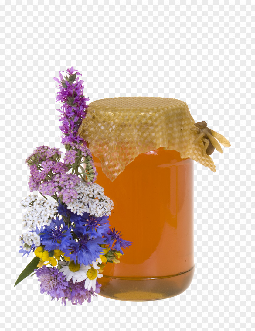 HD Picture Honey Bee Marmalade Jar Bottle PNG