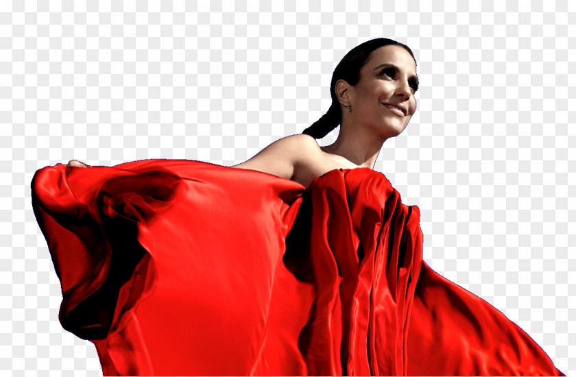Ivete Sangalo Gown Photo Shoot Shoulder Fashion Silk PNG
