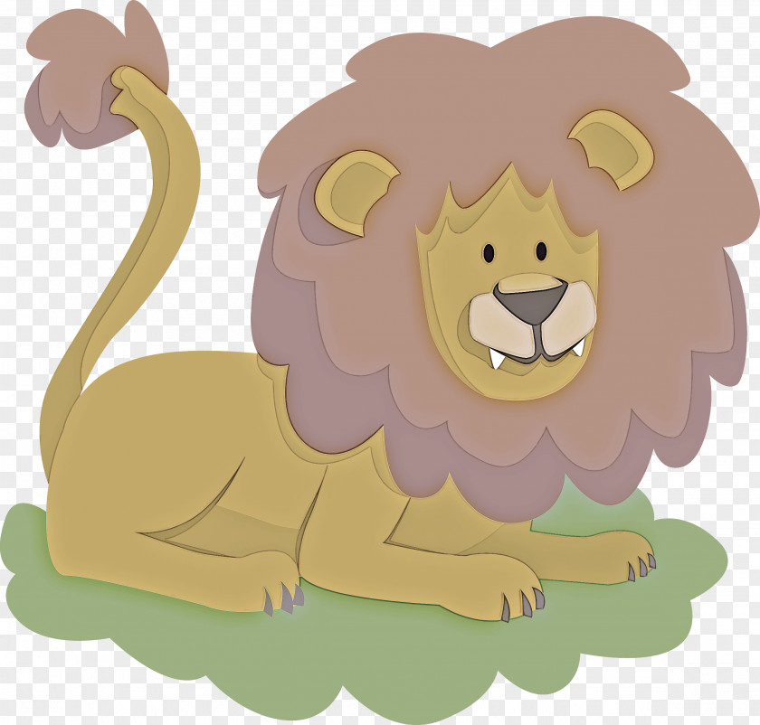 Jungle Big Cats Cartoon Lion Clip Art Wildlife PNG