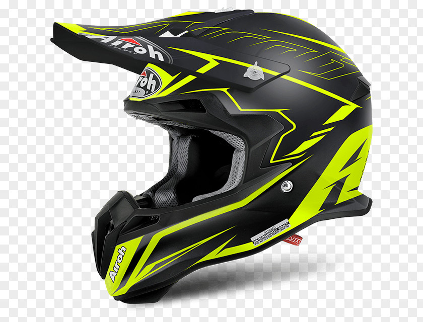 Motorcycle Helmets AIROH The Terminator Motocross PNG