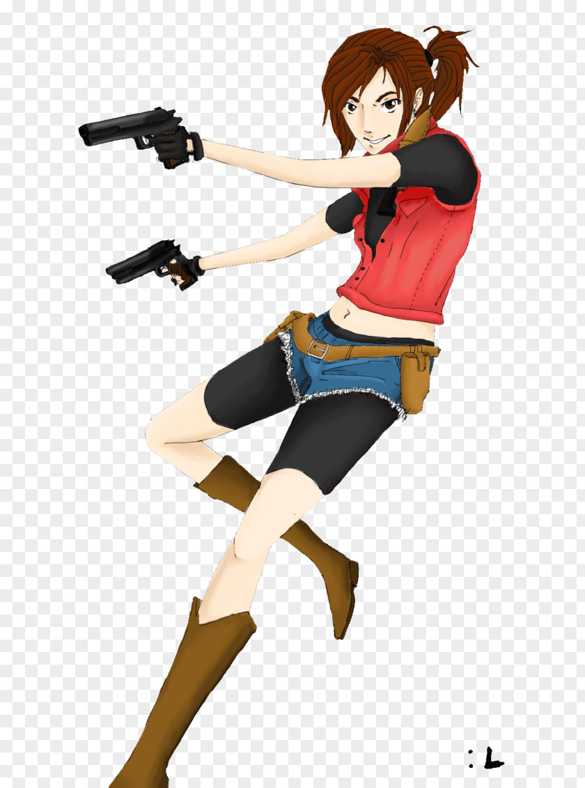 Resident Evil Claire Redfield 2 Video Game Fan Art PNG