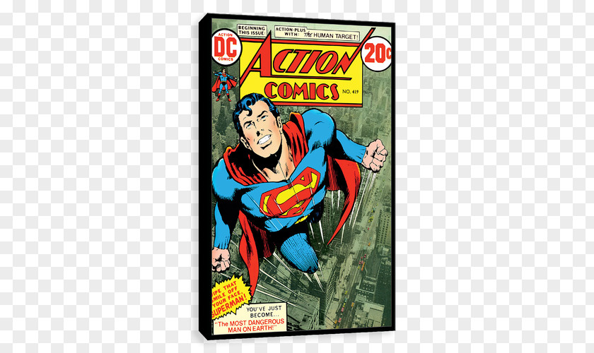 Superman Action Comics #1 Comic Book DC PNG