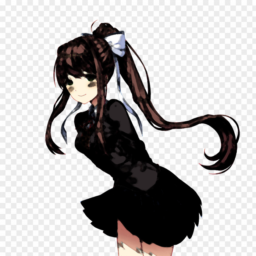 Building Sprite Doki Literature Club! Just Monika: A Club Song Game Tsundere PNG