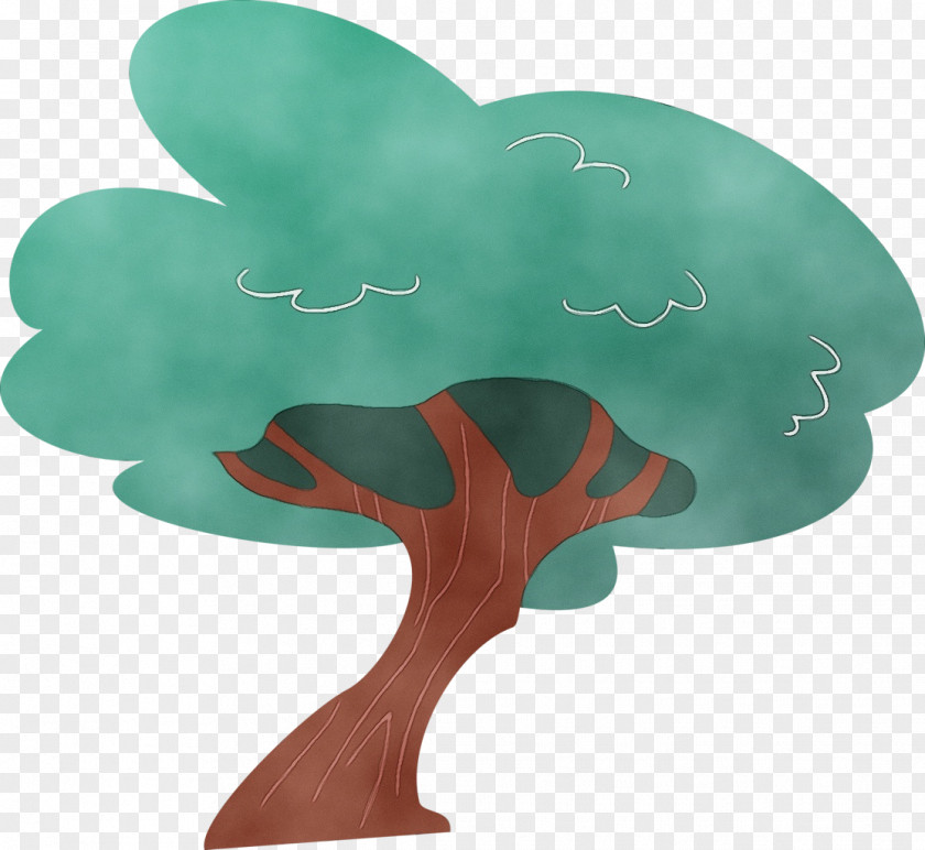 Leaf Teal Tree Plant Structure Science PNG