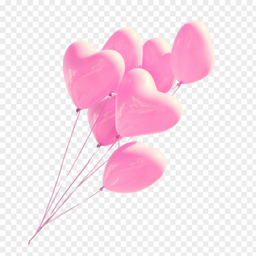 Rose Toy Balloon Pink Paper PNG