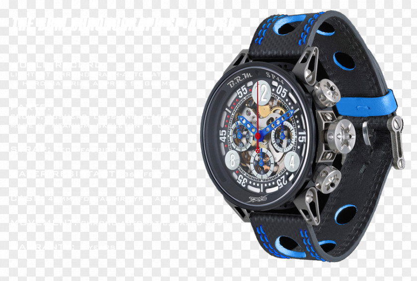 Watch Strap BRM Chronograph PNG