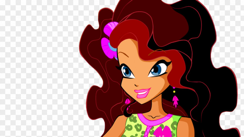 Winx Club Season 6 Bloom Aisha Tecna Stella Character PNG