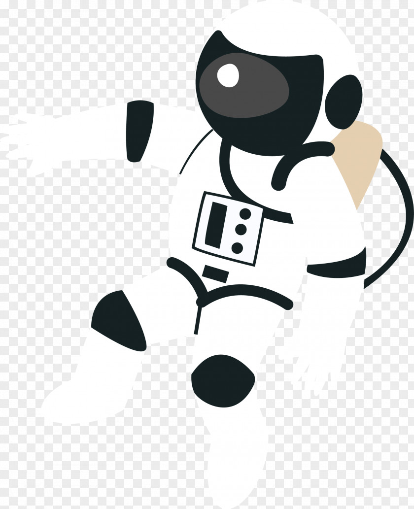 Cartoon Space Astronaut Vector Universe Illustration PNG
