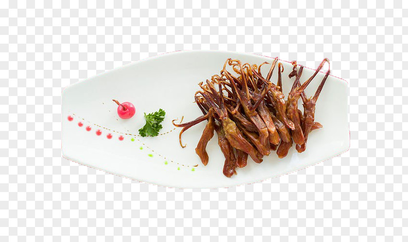 Delicate Spicy Duck Tongue Zakuski Cold Food PNG