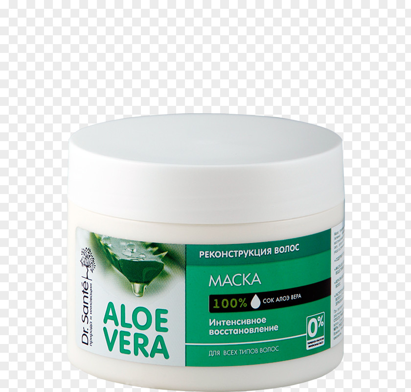 Mask Aloe Vera Hair Health Balsam PNG