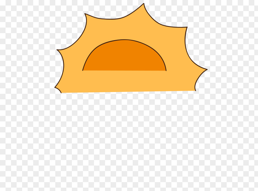Sun Yellow Angle Pattern PNG