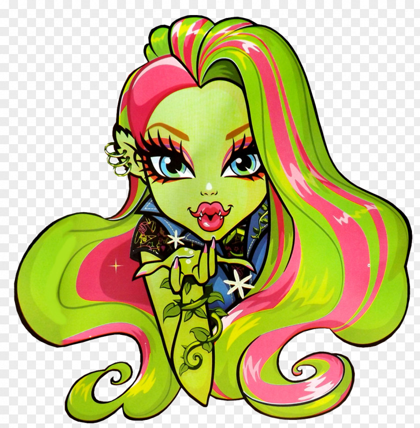 Venus Monster High: Ghoul Spirit Doll Frankie Stein PNG
